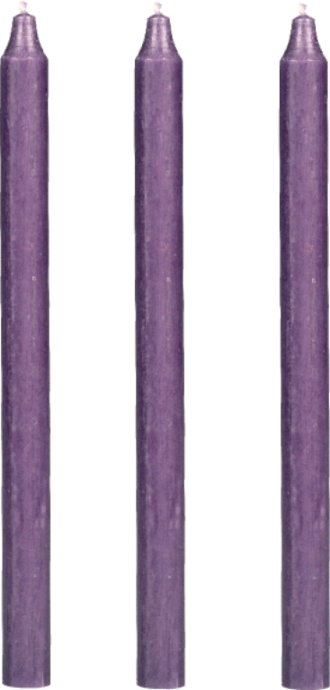 Rustikljus Abena Paraffin Lila 2.1x29cm 11h