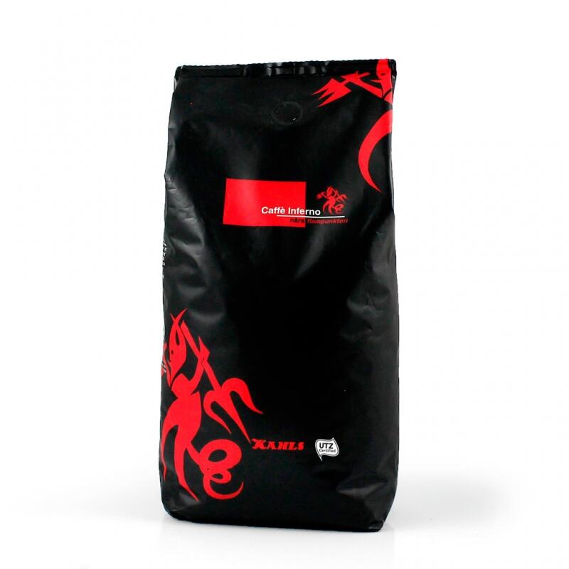 Kaffe Kahls Hela Bönor Espresso Caffè Inferno RFA 1kg