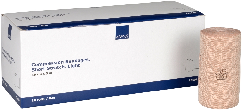 Kompressionsbinda Abena Light Låg Beige 10cm 10st