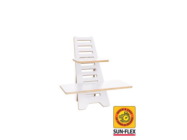 Skrivbord Sunflex Easydesk Rise Vit