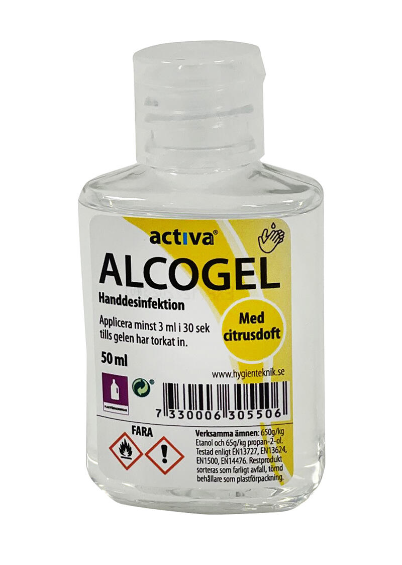 Handdesinfektion Activa Alcogel 50ml
