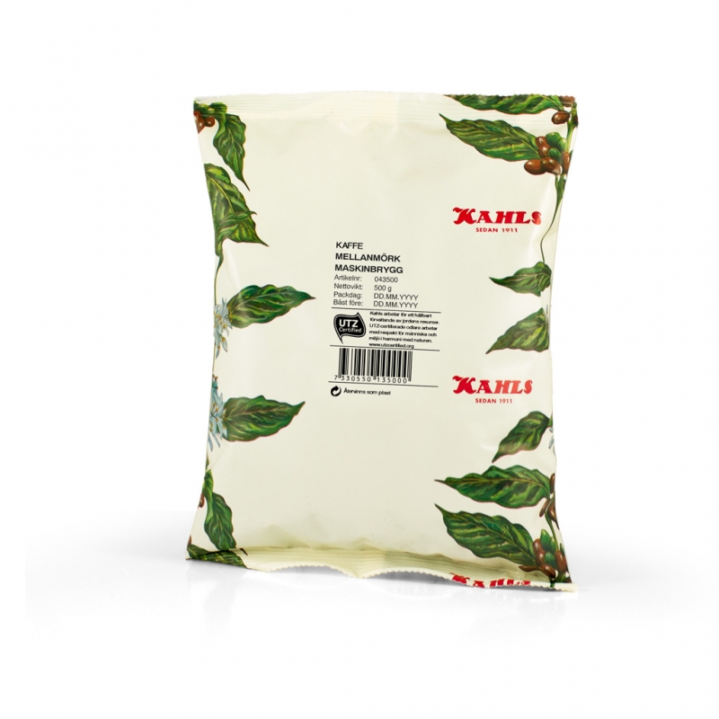 Kaffe Kahls Malt Mellanmörk Maskinbrygg RFA SG 0.5kg