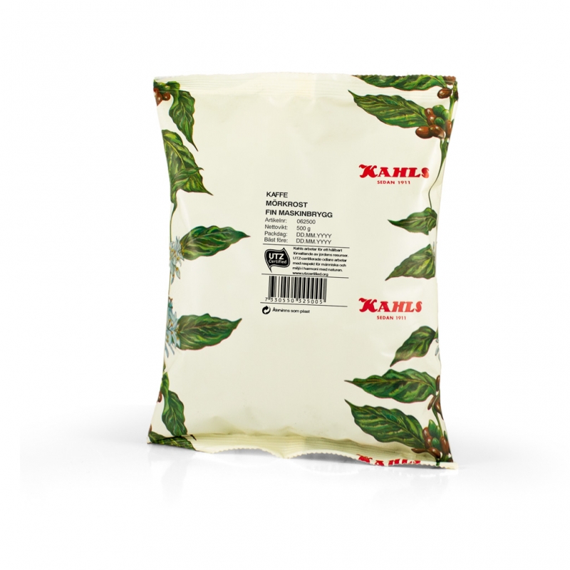Kaffe Kahls Malt Mörkrost Fin Maskinbrygg RFA SG 500g