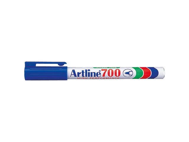 Märkpenna Artline 700 Permanent Rund Spets Blå 0.7mm