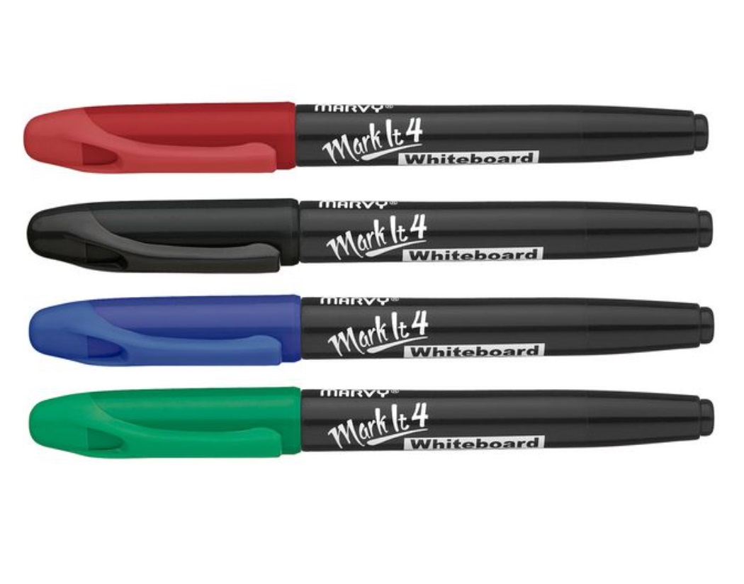 Whiteboardpenna Marvy Markit Rund 2.0mm