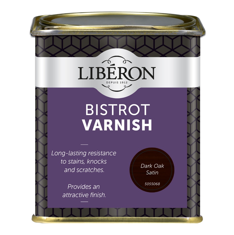 Bistrot Lack Liberon Mörk Ek 250ml