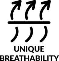 Unique breathability Unique breathability