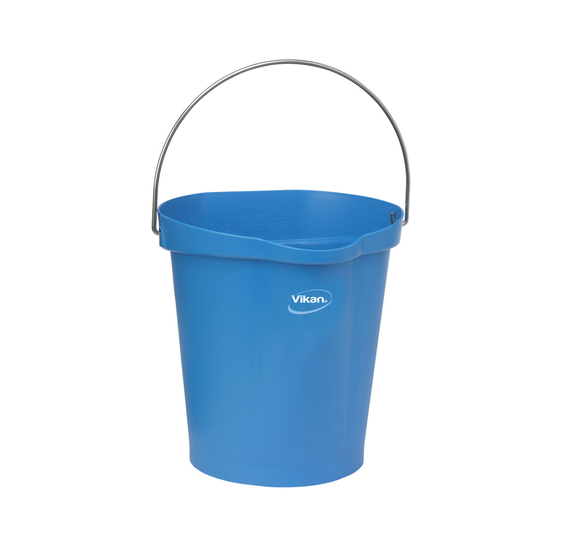 Hink Vikan Livsmedelsgod med Hällpip Blå 12L