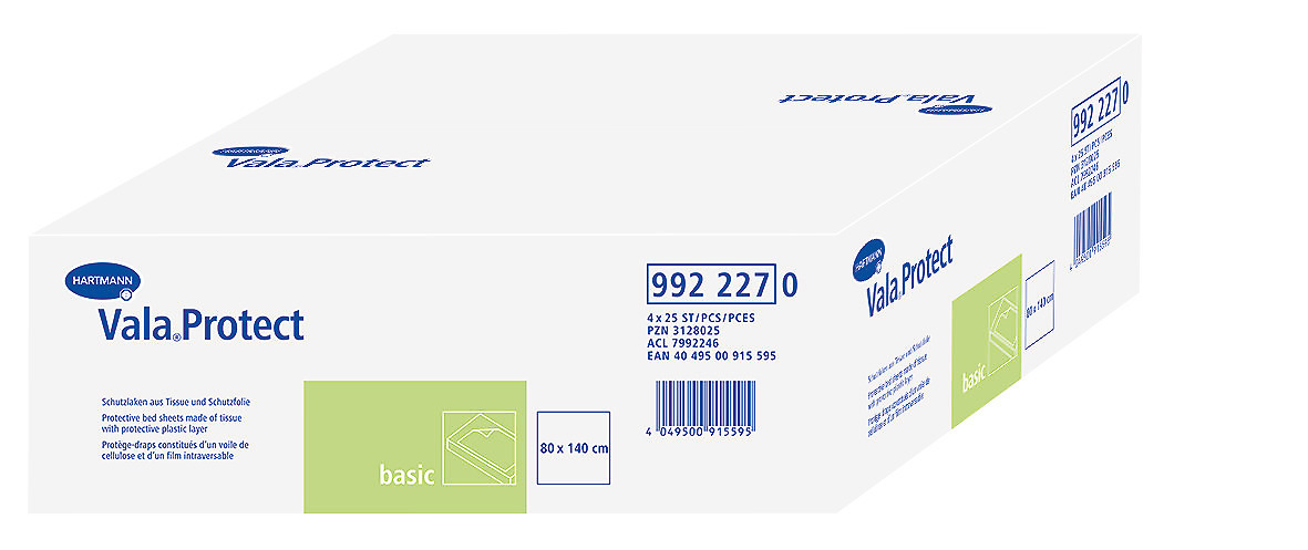 Lakansskydd Vala Protect Basic 38x38cm 250st