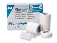 Kirurgiska Tejp Micropore utan Hållare Vit 5cm 6st