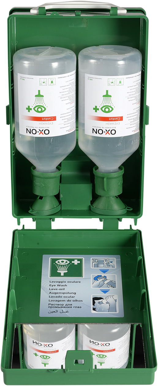 Eyewash Station OX-ON med 2x500ml Bottles