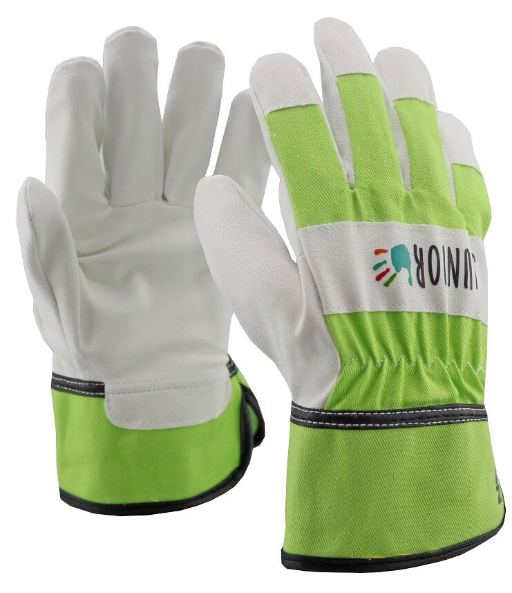 Junior Handske OX-ON 10001 Vit-Grön Junior Handske OX-ON 10001 Vit-Grön