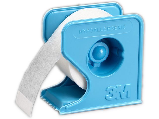 Kirurgiska Tejp Micropore med Hållare Vit 5cm 6st