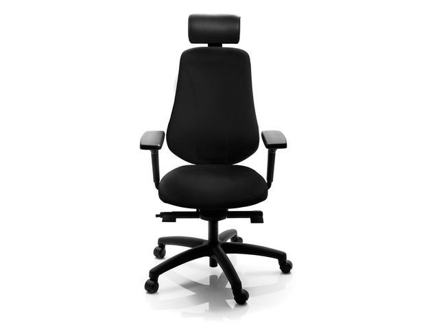 Kontorsstol Lanab Design Surf Synkron med Armstöd Svart
