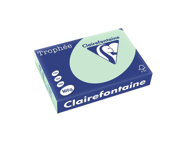 Kopieringspapper Trophy Blanc Trophée Mintgrön A4 160g 250st