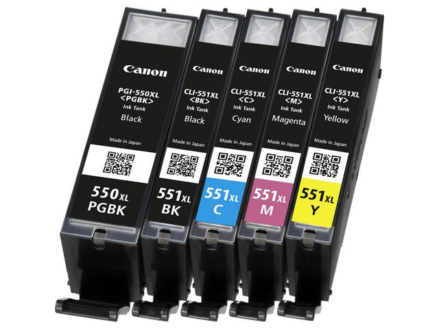 Bläckpatroner Canon CLI-551XL