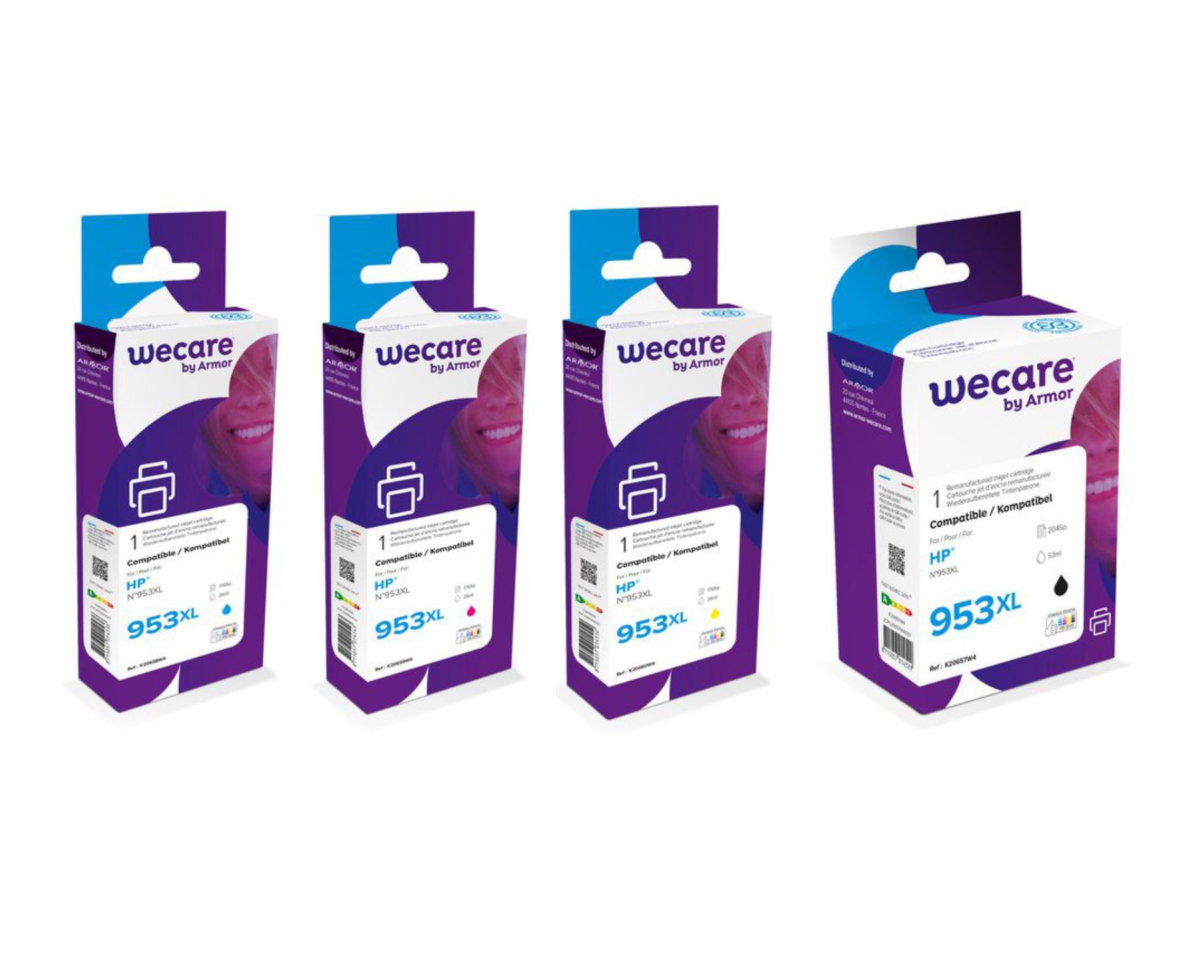 Bläckpatroner Wecare HP 953XL