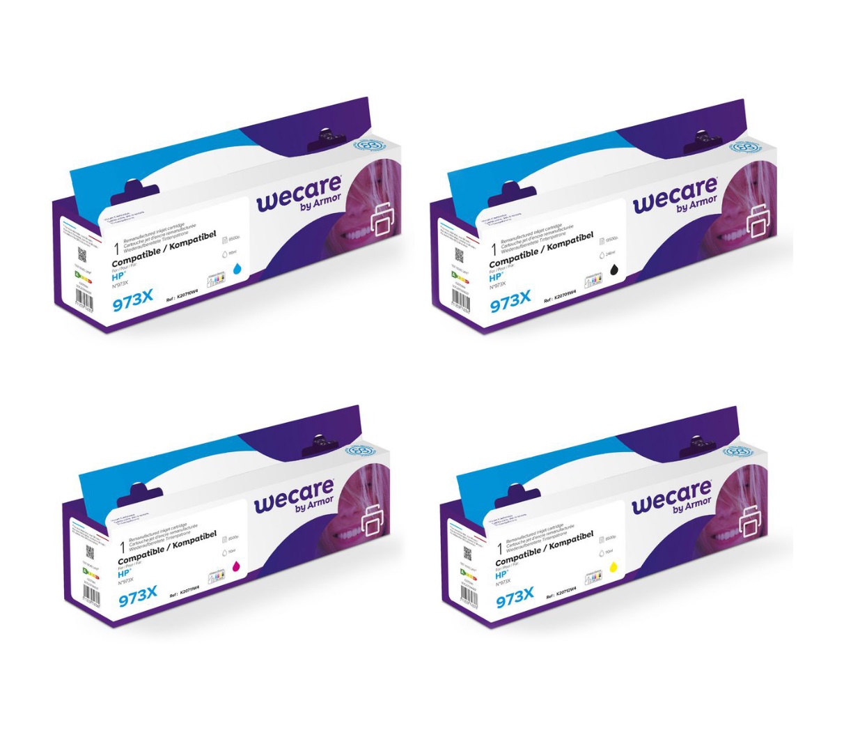 Bläckpatroner Wecare HP 973X