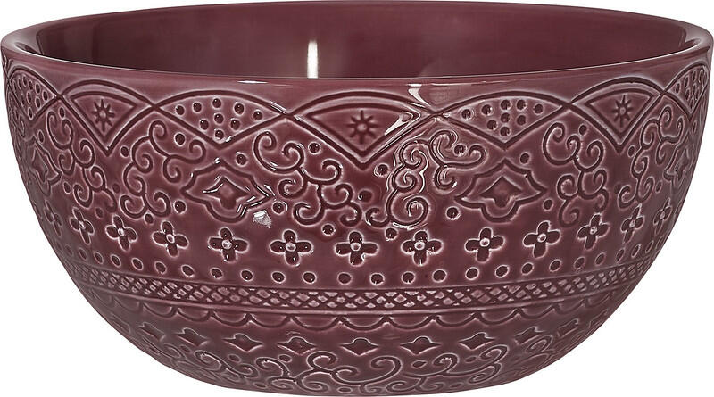 Skål Cult Design Orient Medium Vinröd 15cm