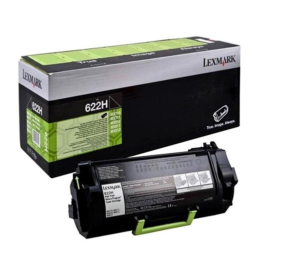 Toner Lexmark 62D2H00 622H Svart