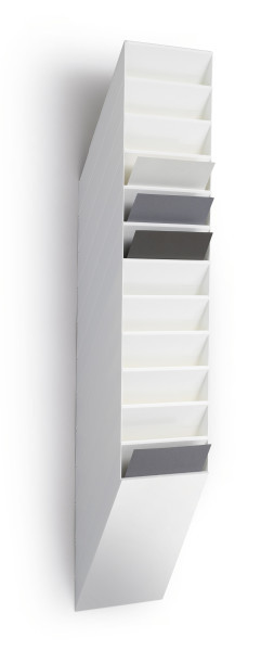 Blankettfack Atlanta Flexiboxx A4 Stående Vit 12-Fack
