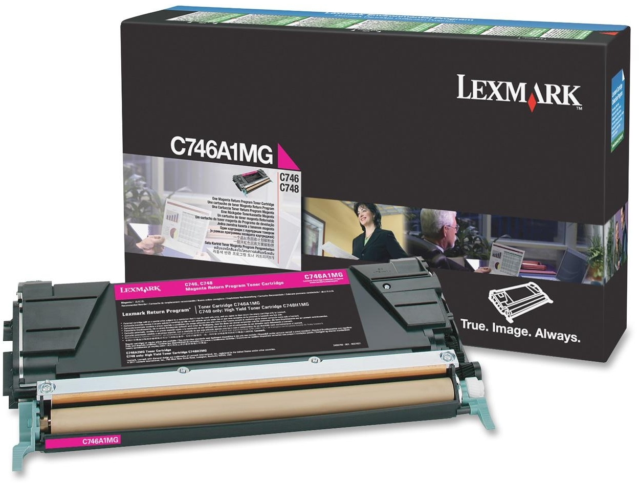 Toner Lexmark C746A1MG Magenta