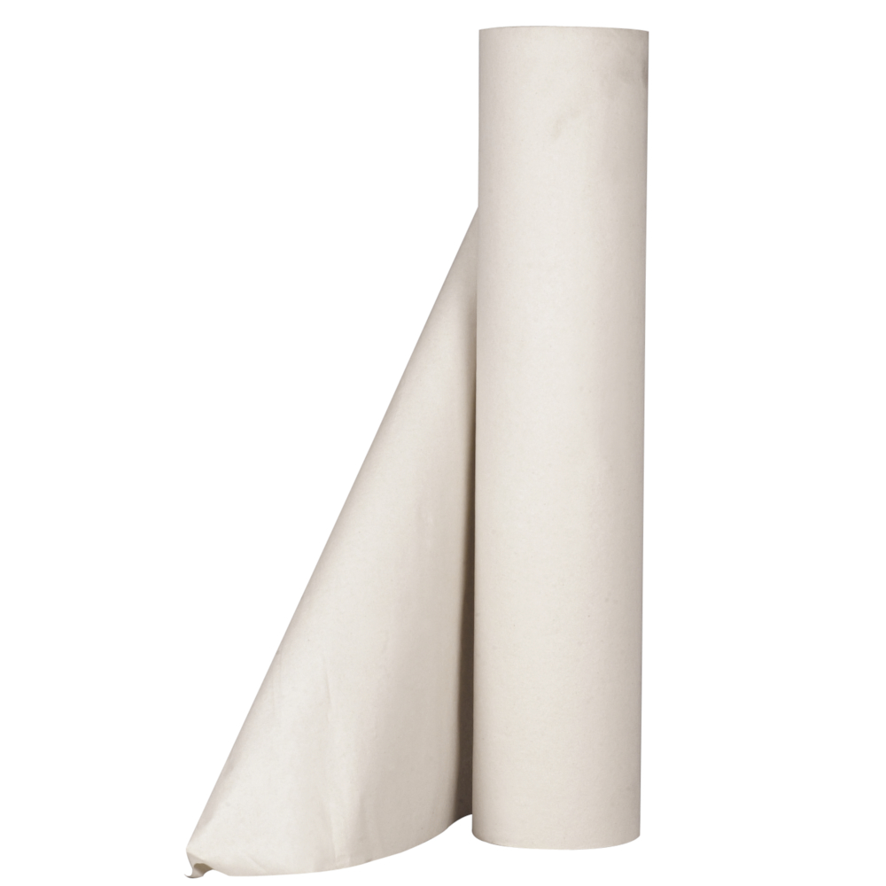 Britsunderlägg Abena 1-Lags Natur 60cmx195m 2rl