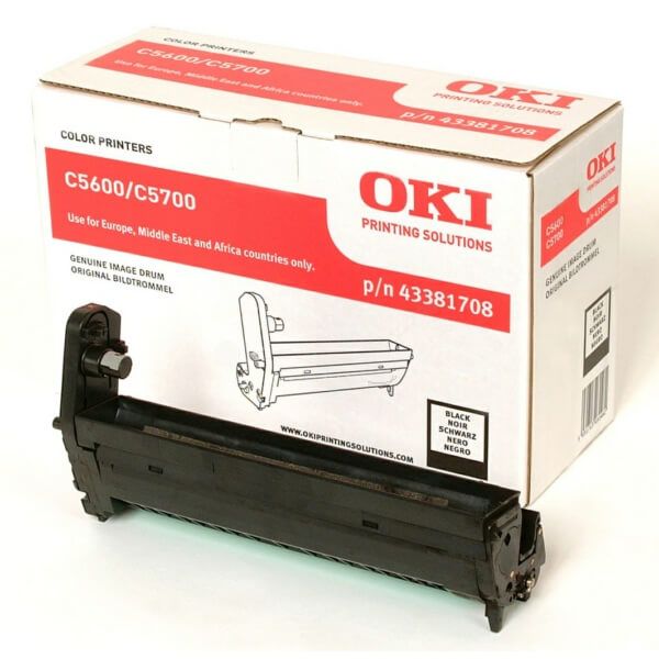 Trumma OKI 43381708 Svart