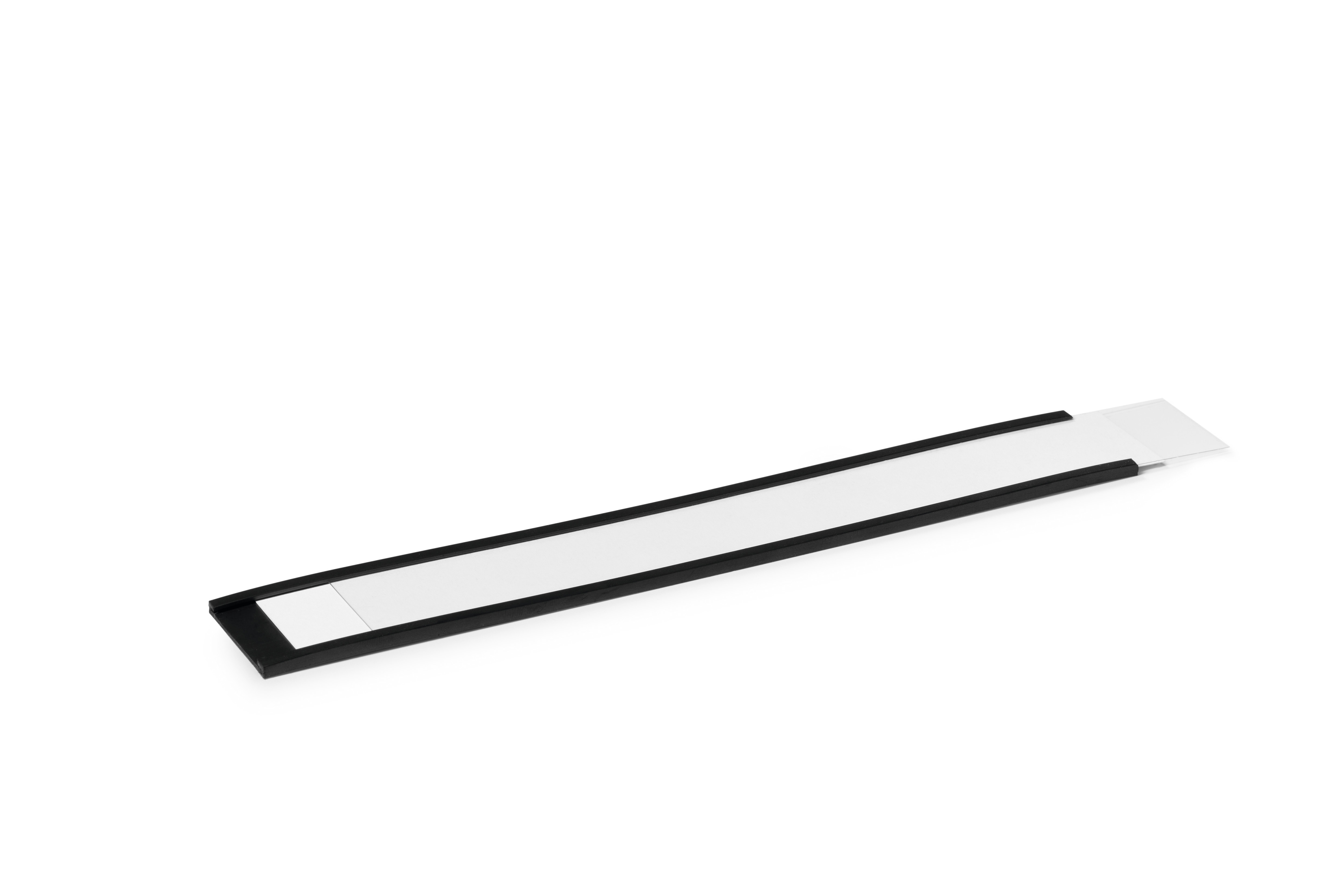 Magnetetikett Durable C-Profil Mörkgrå 200x30mm 5st