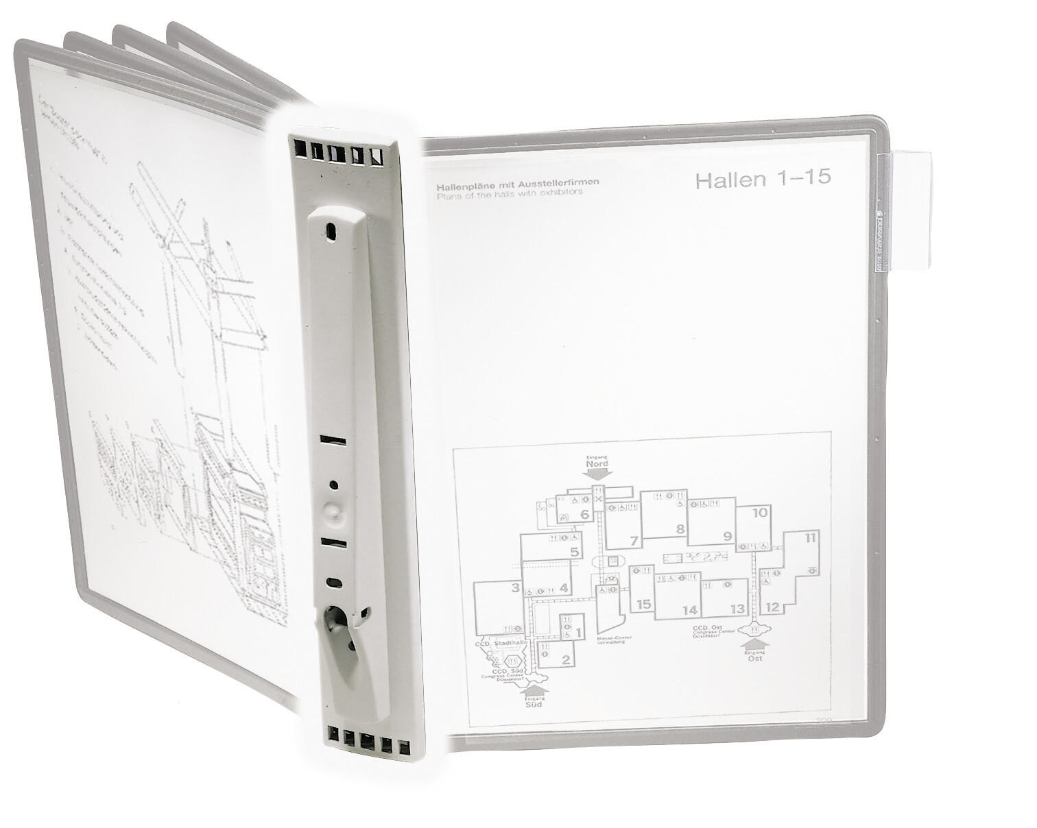 Väggställ Sherpa Module för 5 Paneler A4 Grå Väggställ Sherpa Module för 5 Paneler A4 Grå