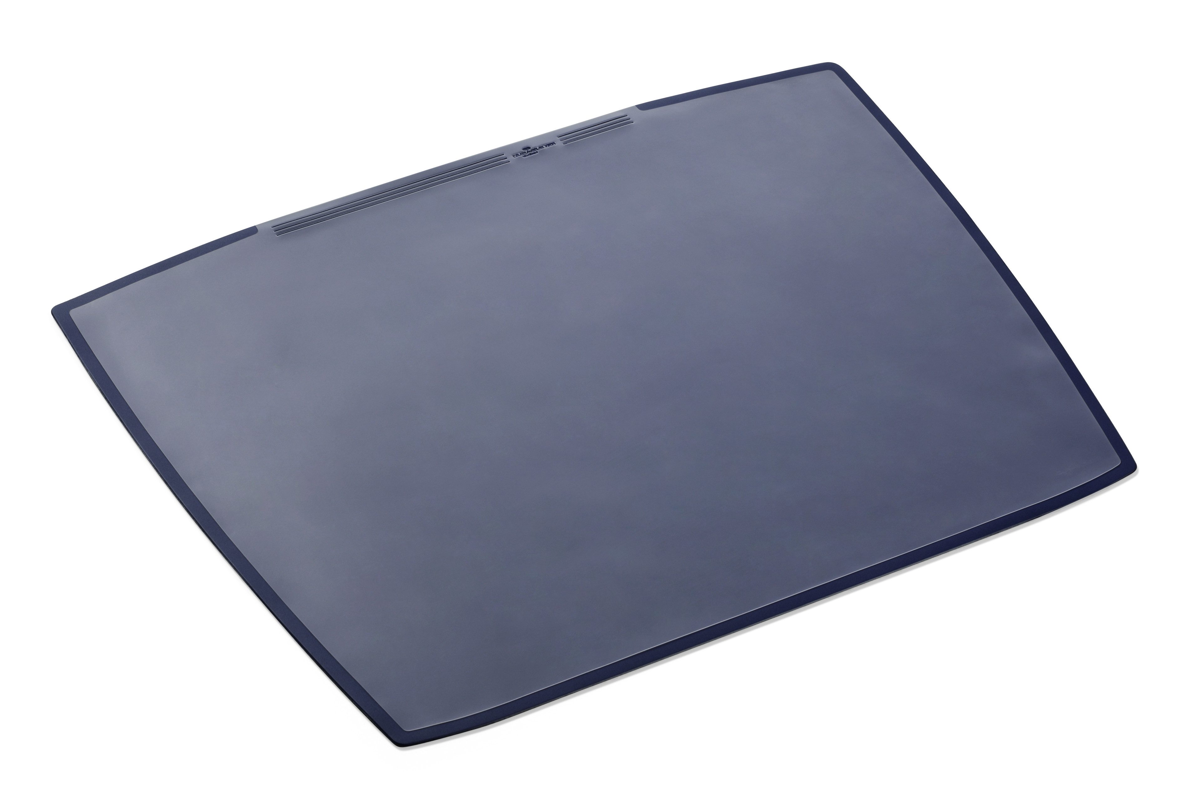 Skrivunderlägg Durable Artwork Mörkblå 65x52cm med Transparent Klaff