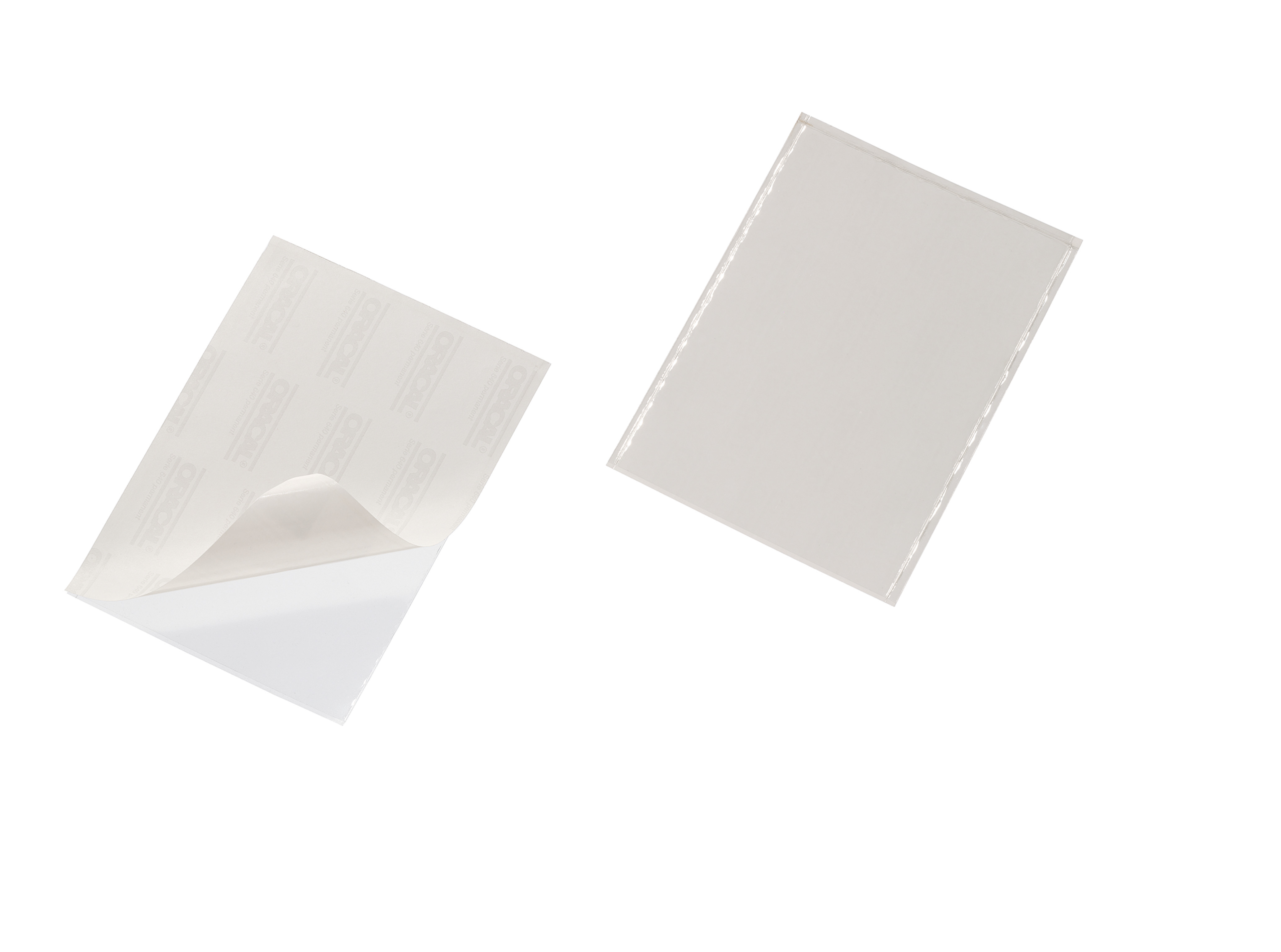Plastficka Durable Pocketfix Självhäftande Transparent A5 5st