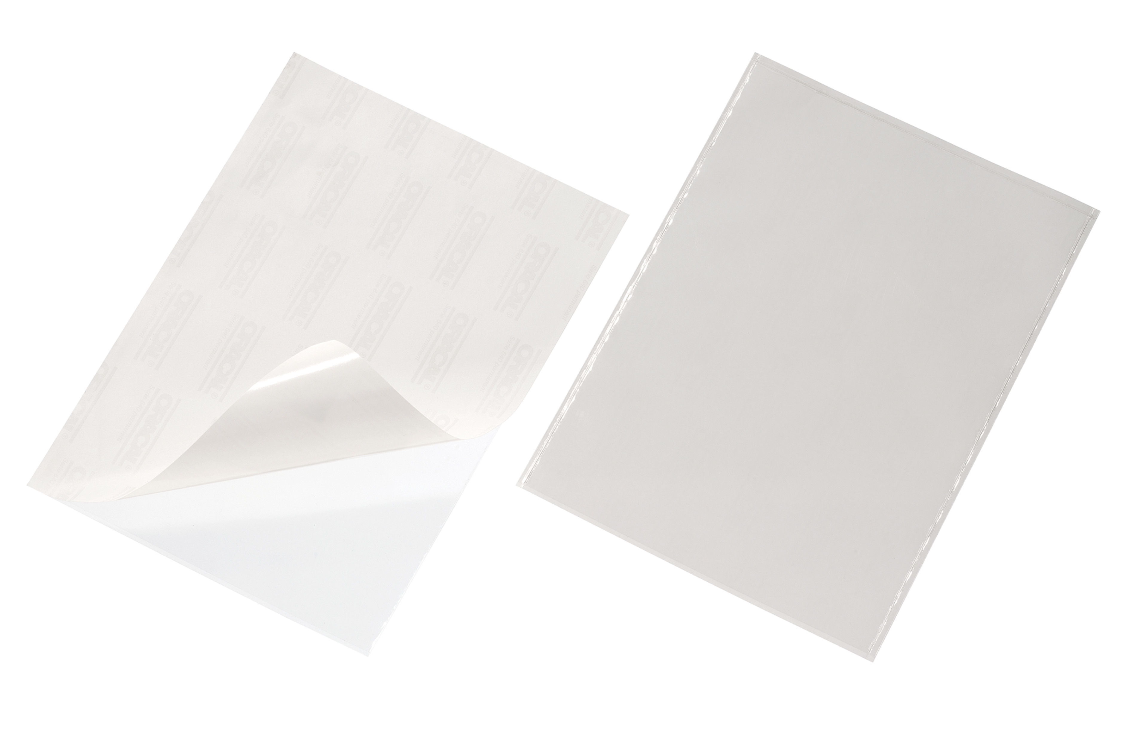 Plastficka Durable Pocketfix Självhäftande Transparent A4 3st