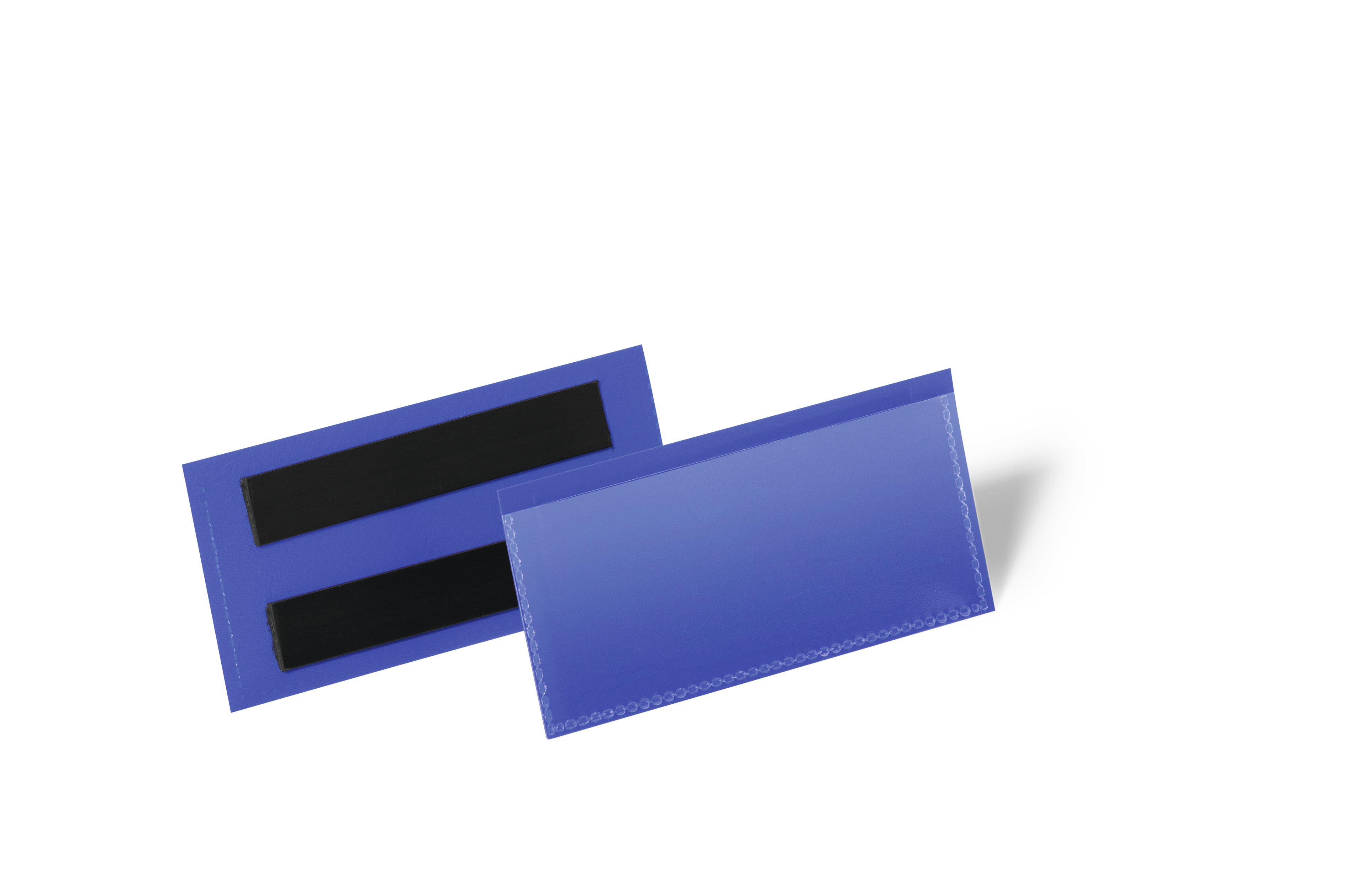 Etiketthållare Durable Magnetisk Mörkblå 100x38mm 50st