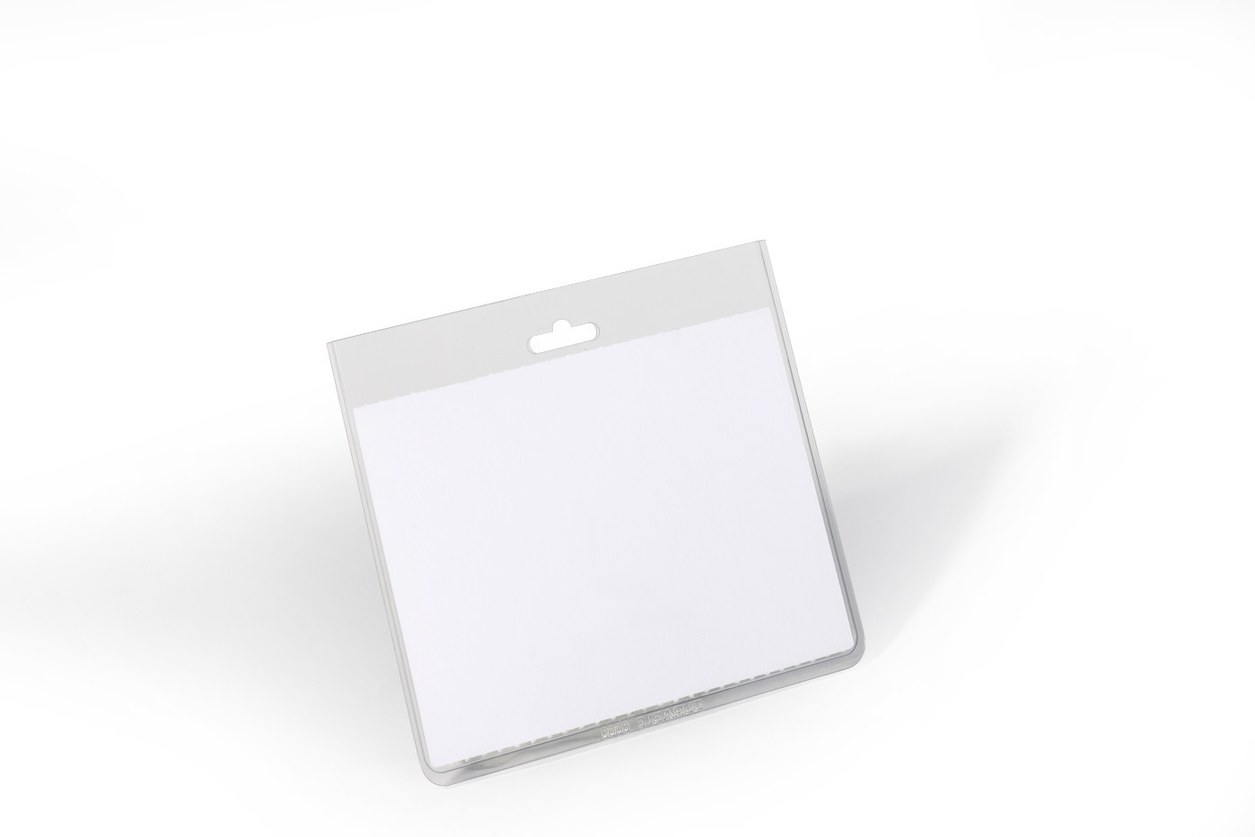 Namnskylt Durable utan Fäste Transparent 60x90mm 20st