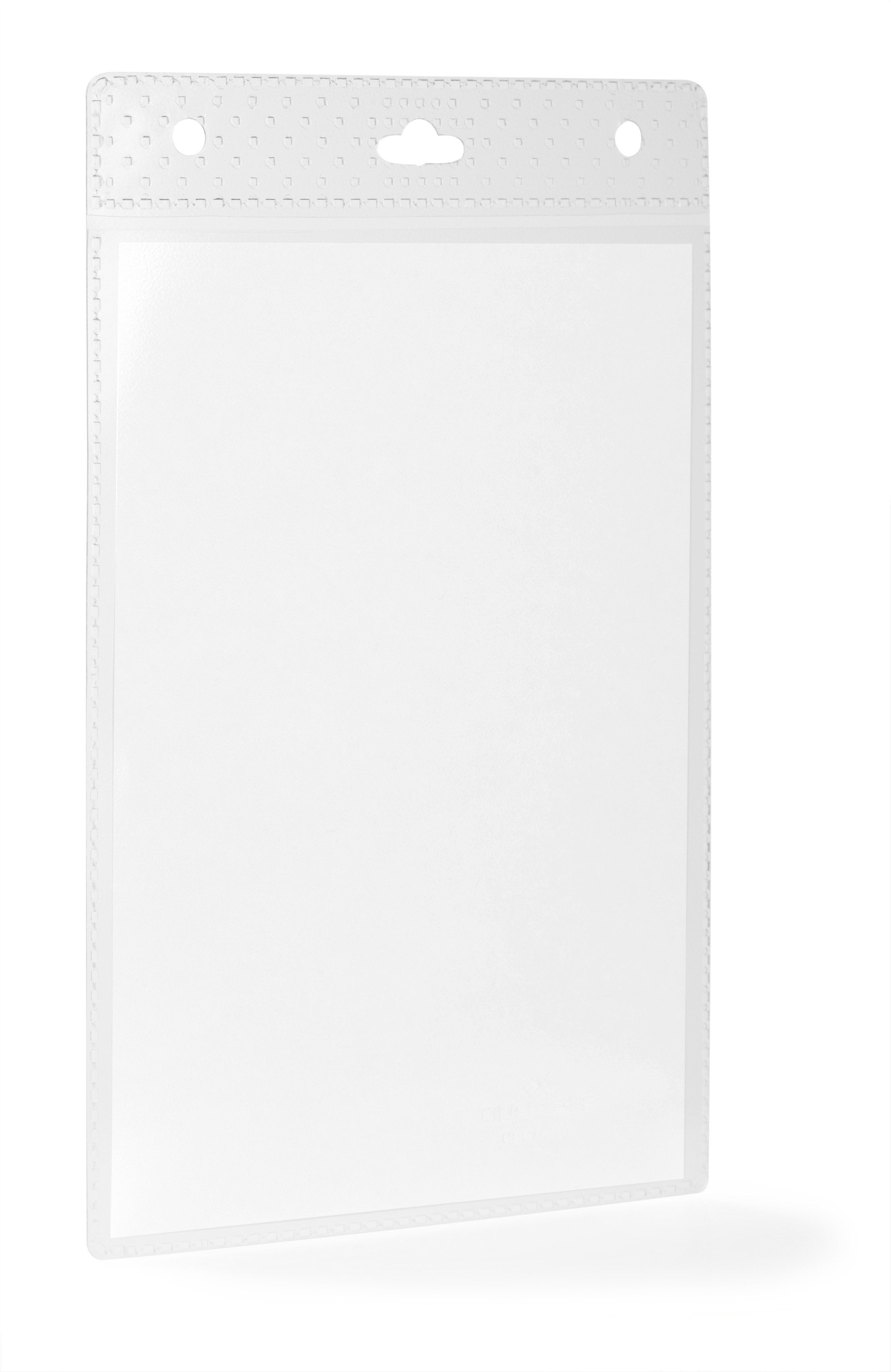 Namnskylt Durable utan Fäste Transparent A6 20st