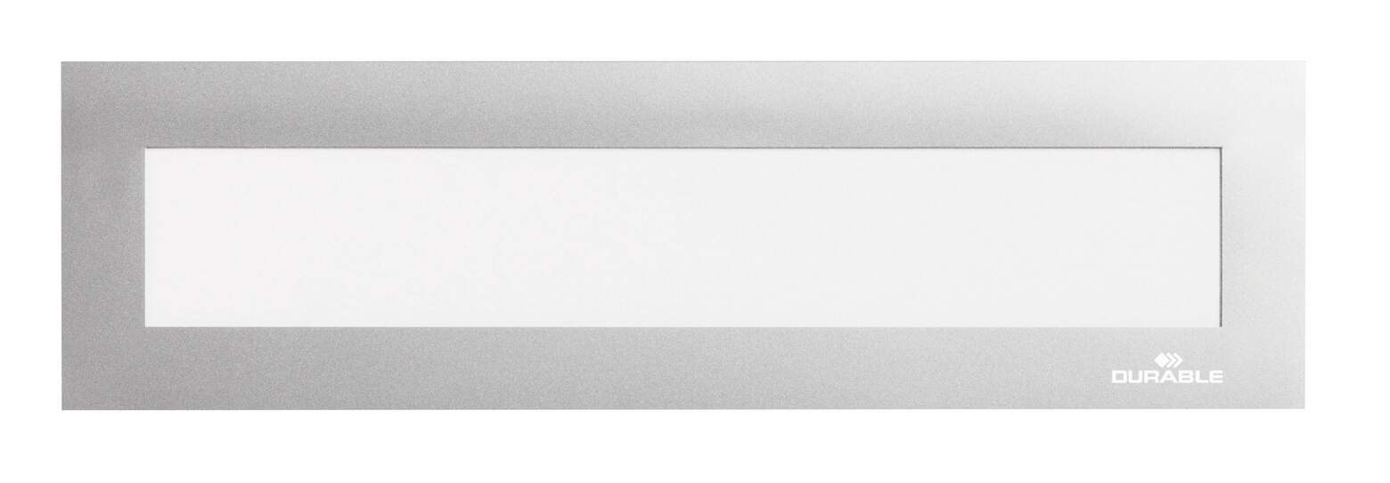 Inforam Durable Duraframe Magnetic Top Silver för A4 5st