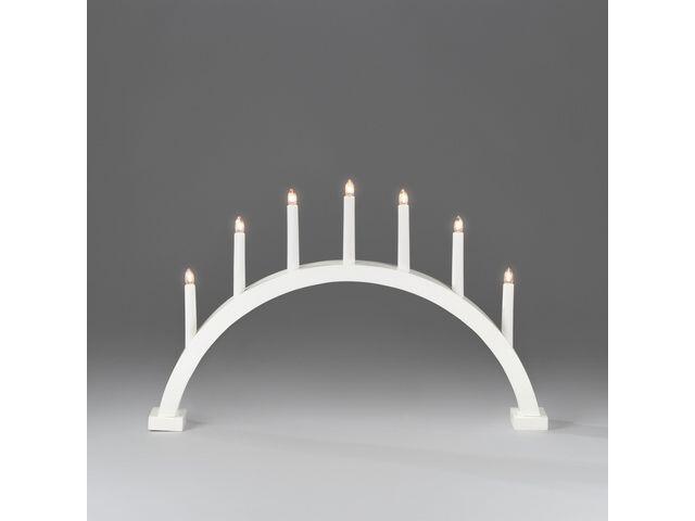 Elljusstake Konstsmide Vit 7-Armad 38.5x59cm