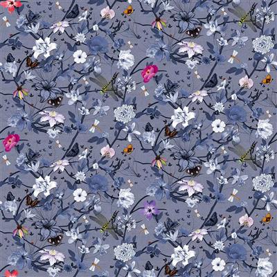 Textilgolv Forbo Flotex Floral 840005F Botanical Iris 200cm