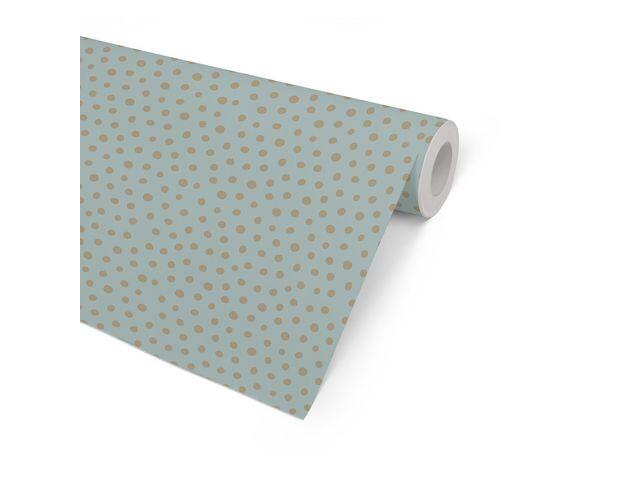 Presentpapper Hedlunds Spoton Mint/Gold 57cmx154m