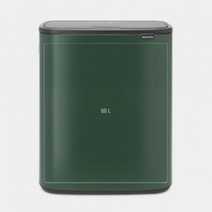 Vipplockskorg Brabantia BO Touch Bin utan Ben Pine Green 60L