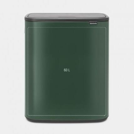 Vipplockskorg Brabantia BO Touch Bin Grön 60L