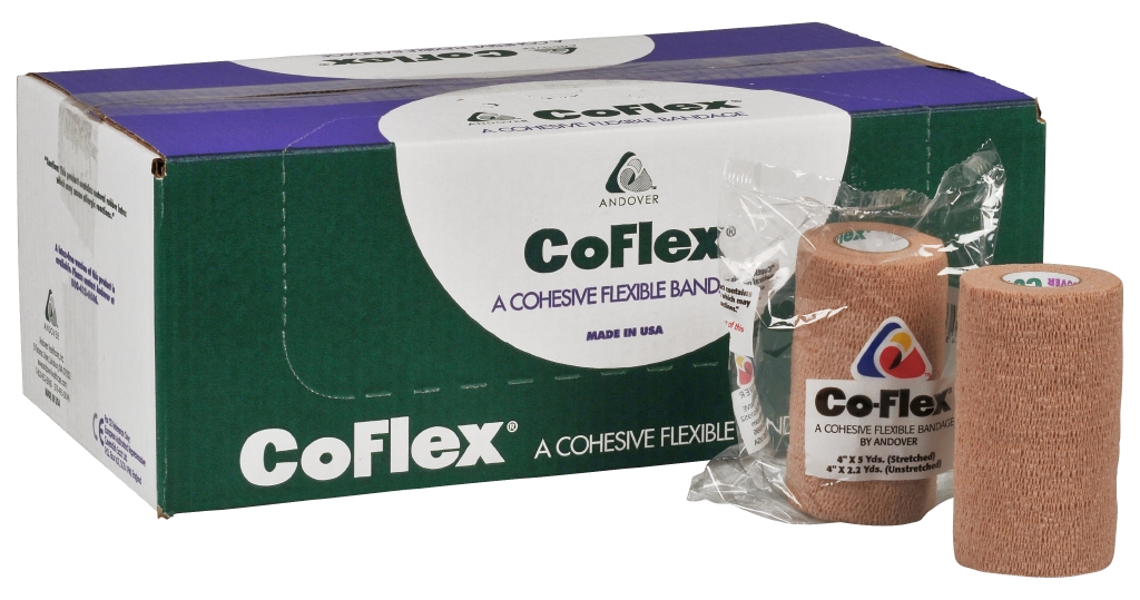 Kompressionsbinda CoFlex Självhäftande Beige 10cm