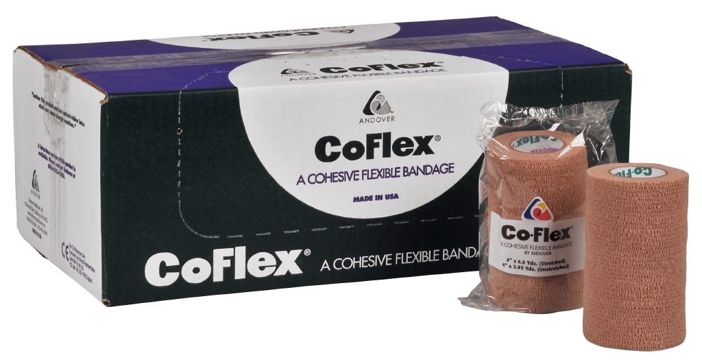 Kompressionsbinda CoFlex Självhäftande Beige 10cm