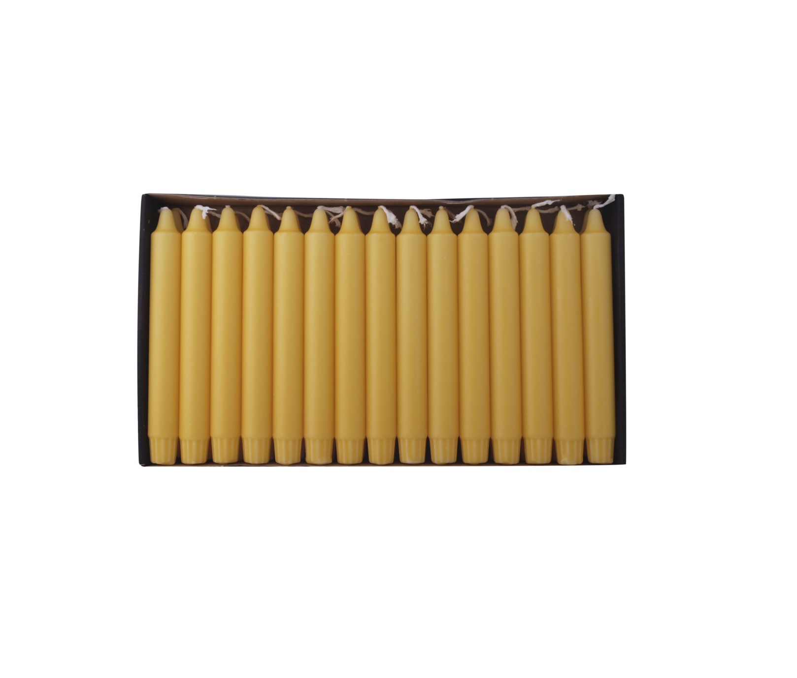 Kronljus Abena Paraffin Gul 2.3x20cm 8h 30st