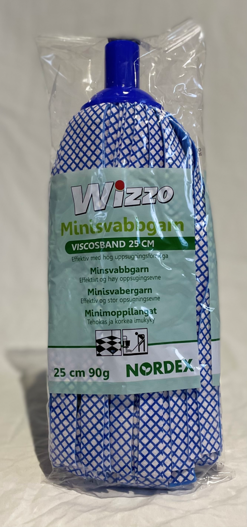 Minisvabbgarn Wizzo Gängat Fäste Blå 25cm