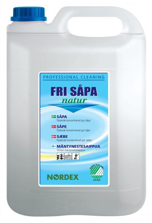 Grovrengöring Nordex Fri Såpa Natur 5L