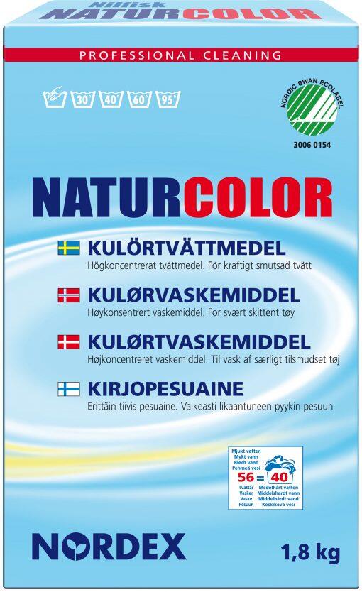 Tvättmedel Nordex Natur Color 1.8kg