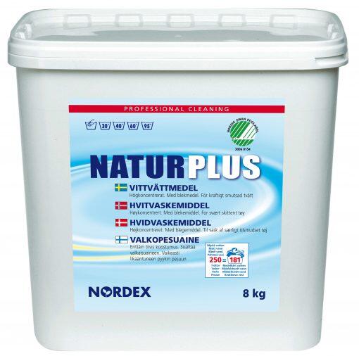 Pulvertvättmedel Nordex Clara Natur Plus 8kg