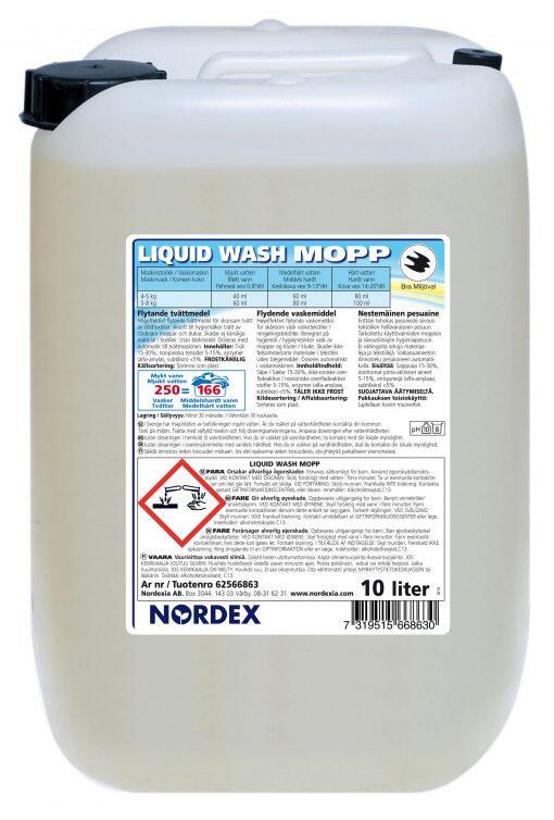 Mopptvättmedel Nordex Liquid Wash 10L